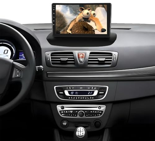 6G+128G 8 Core Rimoody Android Autoradio per Renault Megane 3 2009-2014 9 Stereo Auto con Carplay Android Auto Senza Fili Mirror Link Bluetooth FM/RDS/EQ/DSP WiFi GPS SWC Telecamera Posteriore