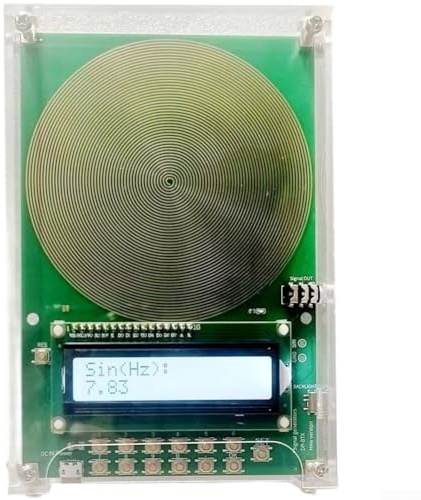 Frequency Adjustable Low Frequency Pulse Generator with 7 83Hz Resonance Featuring Digital Oszillator Circuit and Multiple Waveforms for Audio and Relaxation (Green)