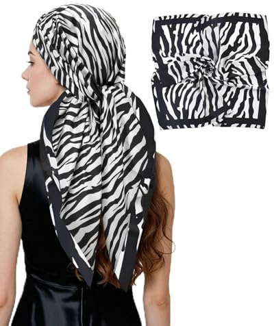 HUVZOR Bandana,kopftuch damen,Retro-Damenschal