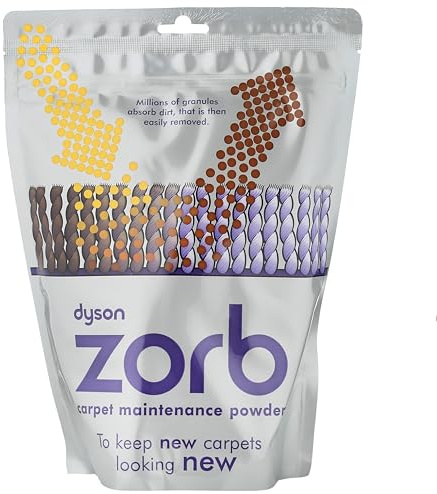 Dyson Zorb Carpet Floor Cleaner Powder Vacuum Cleaner 903914-09 | Genuine Dyson Zorb powder, Carpet cleaning treatment, Removes dirt and odours, Dry carpet cleaner, Dyson accessory 903914-09