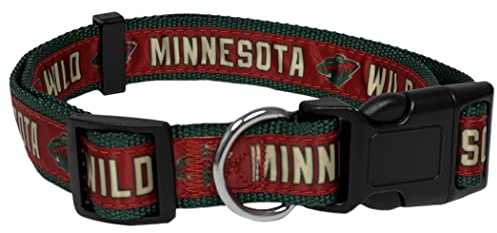 Pets First NHL Dog & Cat Collar, Adjustable, Cute and Stylish! The Ultimate Hockey Fan Collar!