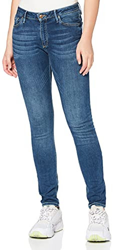 Cross Damen Alan Skinny Jeans, Blau (Dark Blue 101), 27W / 34L EU