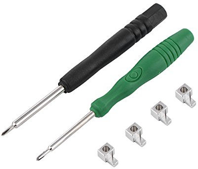 Bewinner DIY Repair Tools für Schalter Schraubendreher Repair Tool Kit Metallschnalle für Controller