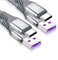 USB C Kabel 5A Huawei Ladekabel [2 Stück 2M] Huawei Schnellladekabel Für Huawei P60 P40 P30 P20 Lite Mate 40/30/20 Pro MediaPad M6 M5 Pro Nova4 Nova5 Pro,Huawei Supercharge