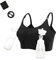 LEAPOVER Women Hands Free Breast Pump Breast Feeding Pump Pumping Bra Maternity Adjustable Nursing Bra (Black L)…