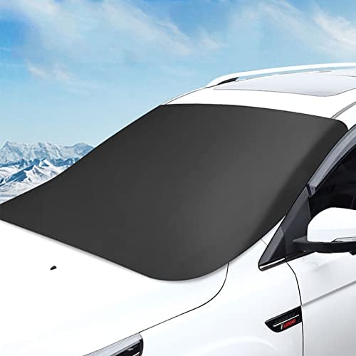 ZYFFHG Windschutzscheibe Abdeckung Frontscheibenabdeckung Scheibenabdeckung Auto Frontscheibe mit Magnet für Alle Jahreszeiten Verwendet Die Meisten Lkws 170*118cm