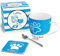 Love Mug®: A Heartfelt Gift for Dog Dads. Perfect for Fathers Day, Featuring A Large Mug with A Printed Message Inside, A Coaster and an Engraved Teaspoon. Beautifully Packaged. UK Retailer