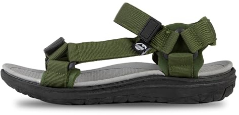 Lakeland Active Men's Stonethwaite Adjustable Outdoor Walking Trekking Sandals - Moss Green - 10