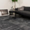 Consilio Concept 120 x 170 Teppich Wohnzimmer Anthrazit Seidenglanz luxuriöse Viskose moderner Wohnzimmerteppich weich Luxus Soft Zertifiziert Made in Germany Design Manufaktur Markenteppich Oeko TEX
