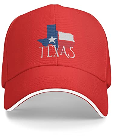 874 Baseballkappe Texas - Beunruhigte Texas-Karte Trucker Cap Unisex Basecap Baseball Sport Dad Hat Für Running Outdoor Sport