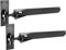 IRONTITE® Adjustable Black Gate Hinges Heavy Duty 450mm (18), Hook and Band Gate Hinges for Wooden Gates. Black Hook and Band Hinges with Fixings Included. (Black), 450ADBLK