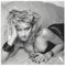 FrySky The Queen of Pop Madonna Ciccone Poster 11 Leinwand Poster Wandkunst Dekor Druck Bild Gemälde für Wohnzimmer Schlafzimmer Dekoration ungerahmt 40 x 40 cm