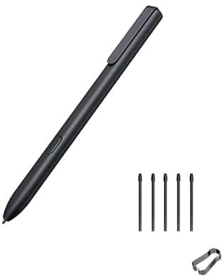 Pennino capacitivo per Samsung Galaxy Tab S3 SM-T820 T835 T825 S Pen con punte (nera)