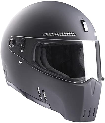 Bandit Alien II Motorradhelm, schwarz/matt, L (59/60)