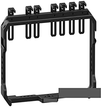 Audio-Video-Umschaltbox, Tragbarer Multi-Kamera-Encoder/Streamer-Umschalter/Monitor & Rekorder for gleichzeitiges plattformübergreifendes Streaming für PC, TV, Projektor, DVD/Blu-ray-Player (