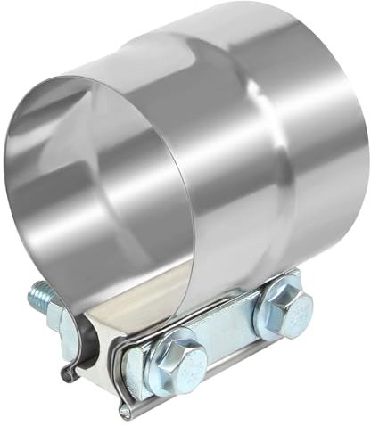 Godimg 3,0 Pollici (76,2 mm) Morsetto dello scarico, morsetto della banda dello scarico del giunto di giro, morsetto del silenziatore di riparazione del tubo 304 acciaio inossidabile