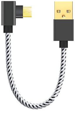 Aiprily 90 Degree Cable for Fire Stick, USB Power Cord for Streaming TV Sticks from TV's USB Port