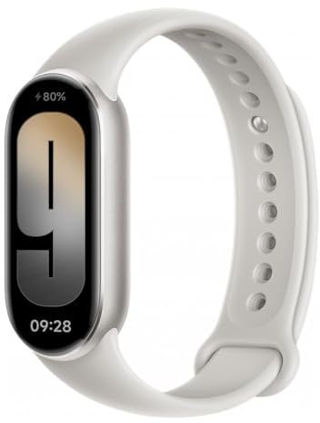 Xiaomi Smart Band 9, Schermo AMOLED 1.62'', Luminosità 1.200 nit, Cornice metallica, Monitoraggio Salute Migliorato, +150 modalità sportive, Autonomia 21 giorni, Resistenza acqua 5ATM, Titanio