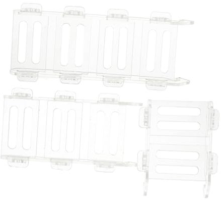Milisten Tour Descalade pour Hamster Échelle Toboggan Et Plateforme en Acrylique pour Un Nettoyage Facile