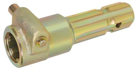 1 3/8 Zoll 6 Spline Female 6 Spline Male Zapfwellenadapter für Traktoren Bis zu 70 PS, Zapfwellenverlängerung, Kompatibel mit Pat's 3-Punkt-Schnellkupplungssystem, Reduziert