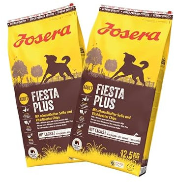 Josera | FiestaPlus 2 x 12,5kg Trockenfutter | Sparpaket | Hundefutter