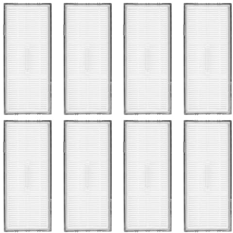 8 Stück Filter für Roborock S7/S7 Maxv/S7 Maxv Ultra/S8/S8+/S8 Pro Ultra | HEPA-Filter für Roborock S7 Max Ultra/ S7 Pro Ultra Staubsauger, Filter Zubehör Ersatzteile Ersatzteil