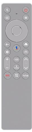 RC933A FMB1 Mando a Distancia de Voz Compatible con TCL Mini LED Smart TV | Q8CX7 85Q8CX7 98Q8CX7 75Q8CX7 65C8K 75C89K