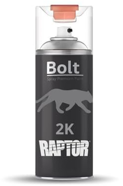 Spray Bolt Pintura Raptor 2K Colores Ral 400 Ml (RAL 3000 Rojo vivo)
