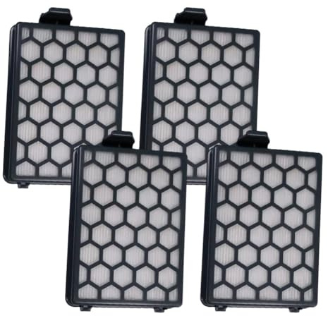 Lot de 4 filtres de rechange HEPA 13 filtres VC2, parfaits pour l'intérieur et la maison avec 2,863-237,0 et pour l'entretien hygiénique du sol avec une utilisation régulière