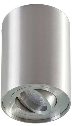 Arcchio Deckenlampe Jolina (Modern) in Alu aus Aluminium (1 flammig, GU10) - Deckenleuchte Lampe Flurleuchte