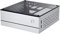 Goodisory A01 Aluminum Mini-ITX HTPC Desktop Computer Chassis (Sliver Tempered Glass)