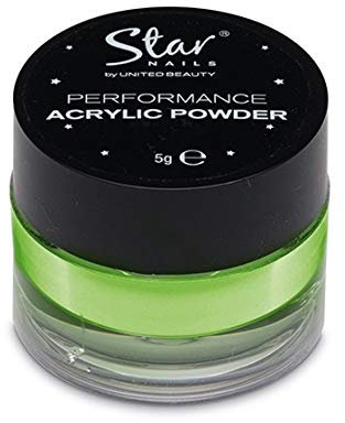Star Nails Performance Acrylic Powder Neon Green 5g