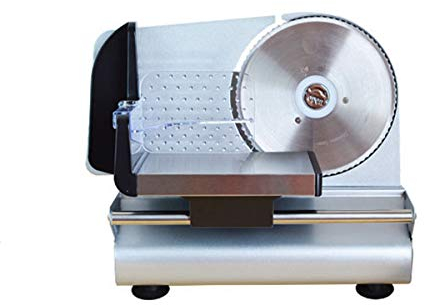CGOLDENWALL Electric Meat Slicer Mini Mutton Toast Bread Slicing Machine Household Bread Vegetable Fruit Slicer Commercial Beef Slices Cutter (220V)