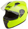 JDC volles Gesicht Motorrad Helm - Prism - Fluoreszierendes Gelb - XL