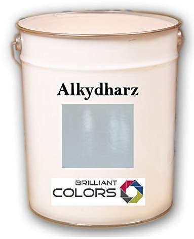 2,5 kg RAL 7035 Lichtgrau grau Alkydharz seidenmatt Alkyd Kunstharzfarbe Glanz Holzfarbe Holzschutz Wetterschutz Terrasse Terrassenfarbe