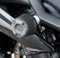 GSG-Moto Sturzpads für die Street Triple 765 2017-2019 Adapter Alu-natur