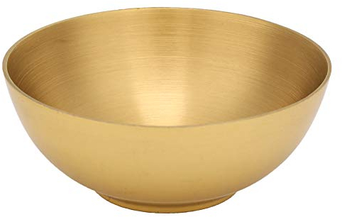 Junlucki Autel bols à offrande bouddhiste bol en laiton pur bol bouddhiste rituel en laiton, approvisionnement bouddhiste bol sacrifice bouddhiste, bol à eau pour temple bouddhiste