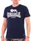 Lonsdale Logo Camiseta, Azul Marino, 5XL Hombres