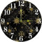 Orologio da parete Bussola Rosa dei venti Orologio da parete 10 Orologi da parete rotondi a batteria al quarzo silenziosi senza ticchettio per casa/cucina/ufficio/scuola