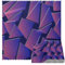 Geometrisches Fragment-Mosaik-Tischsets, Set mit 4 Tischsets für Esstische, 30,5 x 30,5 cm, rutschfest, hitzebeständig, für Küchentisch, Tischsets