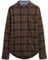 Superdry Herren L/S Cotton Lumberjack T-Shirt, Drayton Check Olive, XXL