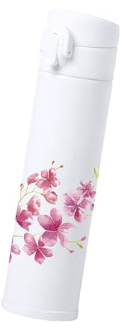 Botella isotérmica personalizable de 330 ml – Botella de acero inoxidable con impresión a color para nombre, logotipo, dibujo, etc