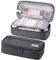 WEMATE Large Pencil Case Aesthetic,Big Capacity Canvas Pencil Pouch with Zipper, Pencil Case for Women & Men, Marker Pen Case,Portable Stationery Pencil Bag for Office Grey