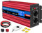 ETREPOW 2000W Wechselrichter 12v 230v Reiner Sinus Spannungswandler mit 2 EU-Steckdose und Einer 2,1A USB,Drahtlose Fernsteuerung,LCD Bildschirm und 2 Lüftern-Spitzenleistung 4000w Kfz Konverter
