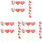TOPBATHY Cupcake-Topper-Sticks 144 Stk Torteneinsätze zum Muttertag Mamaw- Muttertags-Dessert- Obstkuchen Ornament Cupcake-Auswahl zum Muttertag Backen Kuchen Topper