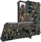 Ysnzaq Custodia per Samsung Galaxy A55 5G, Militare Anti Graffio Camouflage Design Antiurto Rugged Bumper Custodia con Magnetica Supporto per Samsung Galaxy A55 5G. YH Army Green