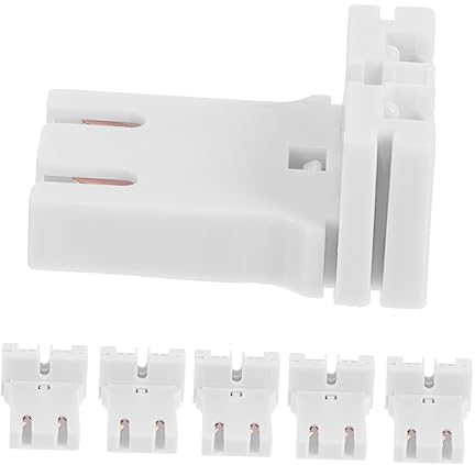 KITANDOVE Leuchtstofflampenhalter Home Lampenhalter Leuchtstofflampenfassung Bi Pin Sockel 10er Packung