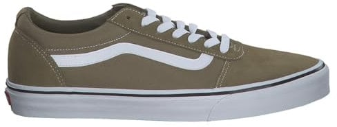Vans Herren Ward Sneaker, Suede Canvas Olive White 43 EU