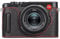 MUZIRI KINOKOO Case for Leica D-LUX 8 Camera - Retro Style Genuine Leather Half Protective Case for Leica D LUX 8/ D-LUX8 Camera - with Opening Bottom and Hand Grip Design - Black Red