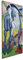 Das blaue Pferd I Gemälde von Franz Marc Panorama 100x50cm XXL Kunstdruck Motiv auf Holzrahmen/Leinwandbild/Wandbild/Wohnzimmer Dekoration